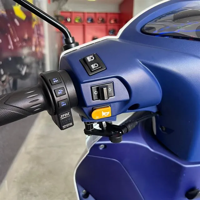Shineray NEW JET 125 Branca e Azul