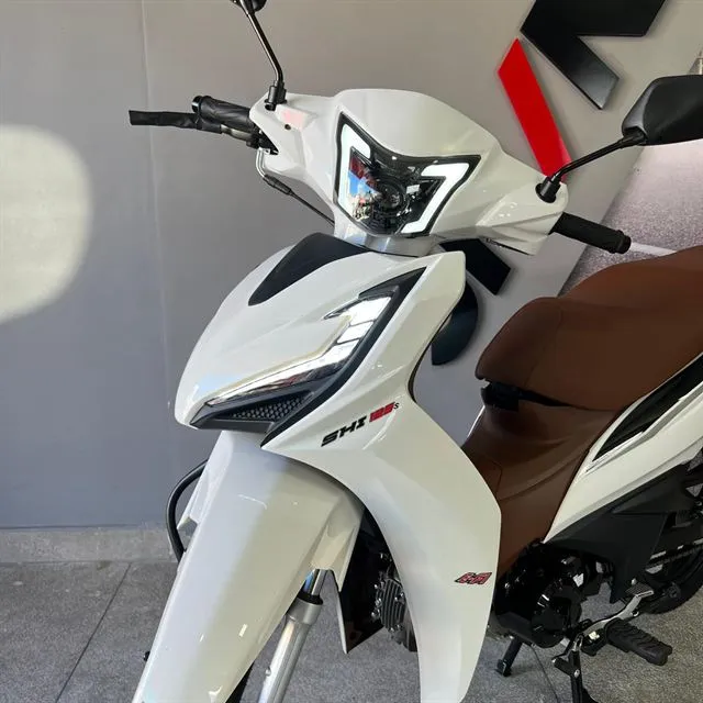 Shineray RIO 125 Branca e Marrom